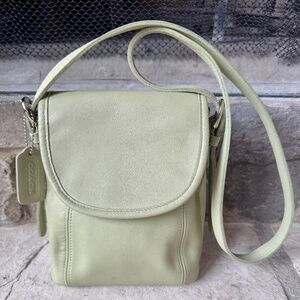 Vintage Coach Soho 4108 Rare Pistachio Small Flap Bag
